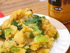 小白菜土豆泥-韩师傅老大同刀削面(北苑路店)