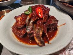 -草家酱蟹炭火烤肉店(珲春南路一店)