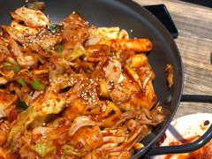 韩式炒鱿鱼五花肉-乐园夜市场(五道口王庄路店)
