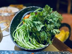 茼蒿-哥老官重庆美蛙鱼头(松江地中海十八哥店)