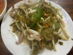 咸菜笋丝炒鱿鱼-凰仪桥饭店(鲁迅西路店)