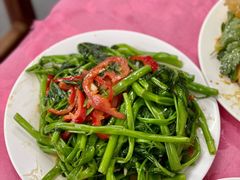椒丝腐乳通菜-电白鸭粥店(下沙二坊88号店)