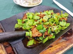 青菜牛肉-老幺泉水鸡