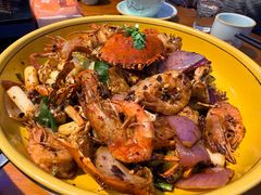 -休记光头香辣蟹干锅(绵竹店)