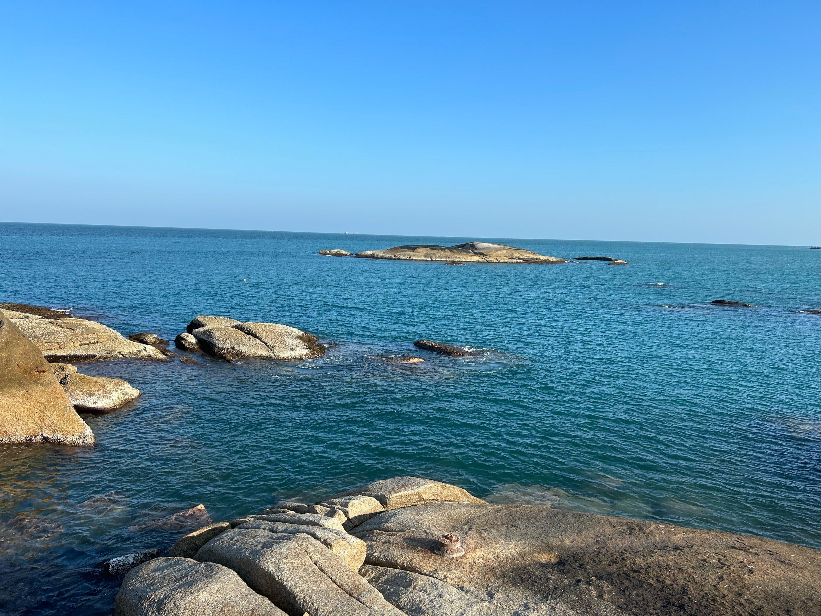 海天相接的美景