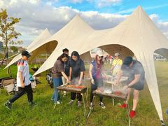 -栖露营camping·天幕烧烤·团建拓展·采摘营地