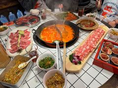 -热火朝天鲜切牛肉火锅(南强街巷店)