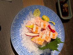 三文鱼腩刺身-炙柒Sekinana·精致日料(合生汇店)