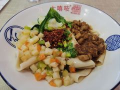 招牌肉臊子三合一面-大嘻咹biangbiang面(历史博物馆店)