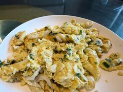 小葱炒鹅蛋-漫渡庄绿岛花园•隐市庭园菜(滨湖店)