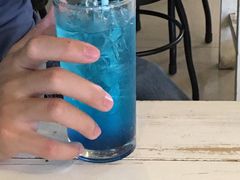 -蝶豆花蓝面条