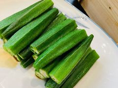 白灼爽口秋葵-最忆早茶(蜀汉路店)