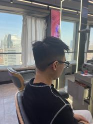 点击看大图 -藤野造型烫发染发