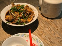 老头儿油爆沼虾-老头儿油爆虾(胜利河美食街店)