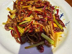 干煸牛肉-辣不二地道川菜(汉水路店)