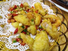 椒盐九肚鱼-辉记潮汕海鲜砂锅粥(林和西店)