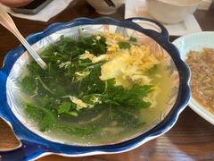菊叶蛋汤-吉事利茶餐厅