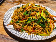 牛柳炒方便面-阿记烧烤(大兴新区店)