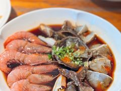 十八斩红膏蟹拼红虾-原製原味(普陀山磐龙店)