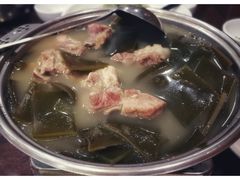 排骨海带汤-刘胖子家常菜·蹄花焖藕(中南店)