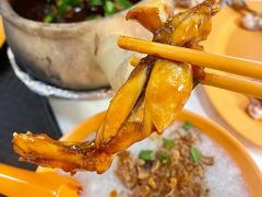 -长城砂煲田鸡粥