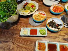 -明洞阿姨·韩式酱蟹烤肉·创意料理(三元桥店)