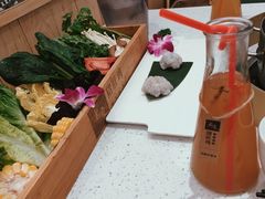 超级蔬菜拼盘-若爱猪肚鸡·啫啫煲(循礼门M+店)
