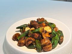 金蒜秋葵爆口蘑-枕水江南(铁西万象汇店)