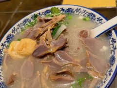 鸭肫粉丝汤-小潘记鸭血粉丝汤
