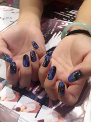 手部美甲星空-PinkBaby美甲美睫