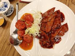 南煎肝拼荔枝肉-文儒九号·闽菜馆(三坊七巷店)