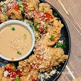 成都新晋韩式Bistro｜牛肉薄脆pizza太绝了‼️