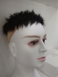 -发饰美男士增发补发假发定制店