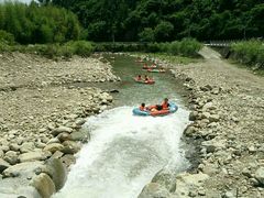 android_upload_pic-龙井峡漂流