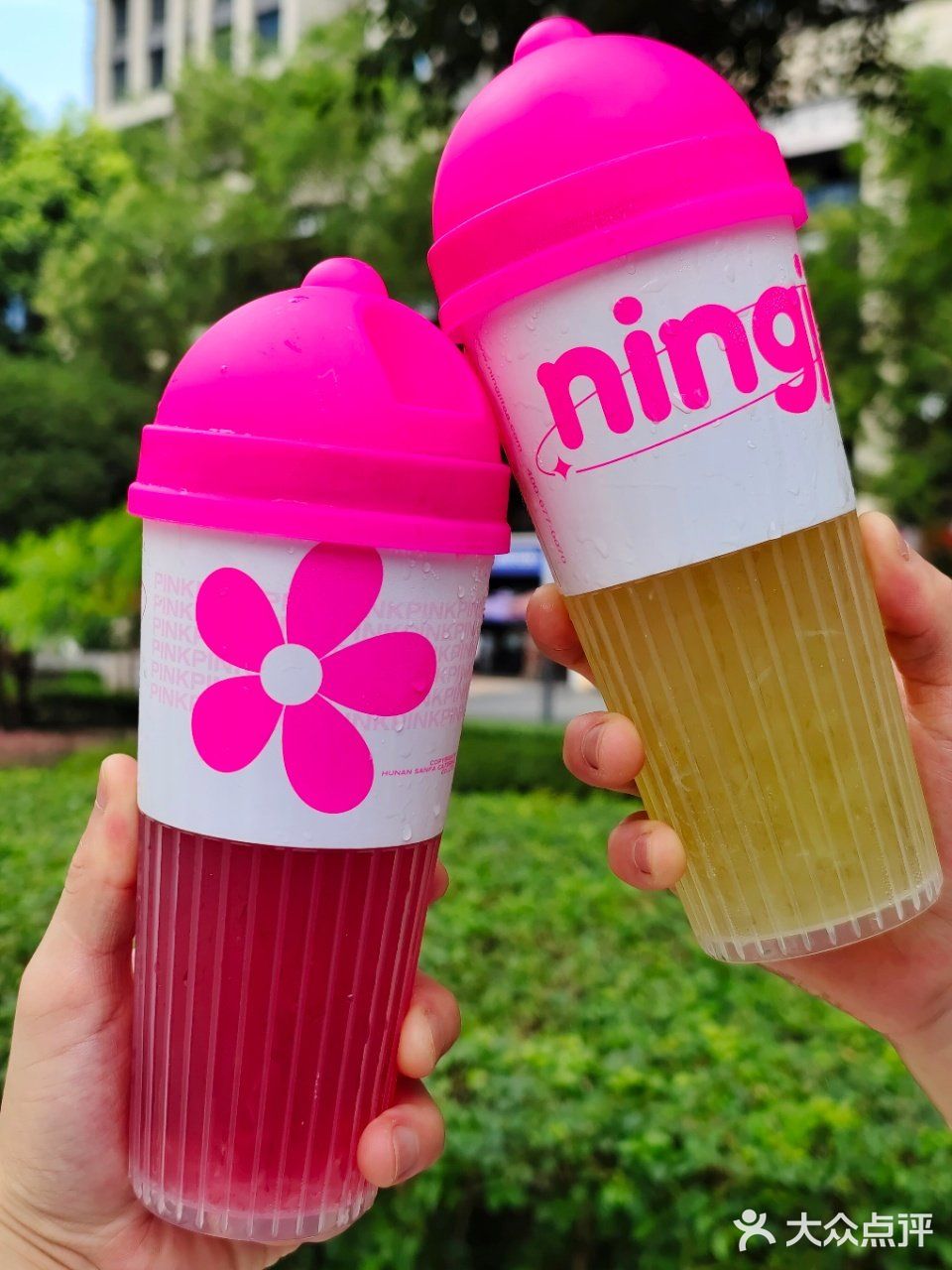 重庆42℃高温，柠季粉色冰块来降温吧！