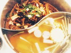 鲜牛杂鸳鸯锅-今日炊牛·潮汕牛肉火锅(华采天地店)