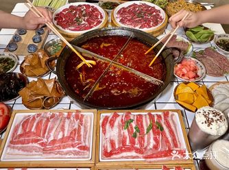 大竹林社区火锅老店排队王，土著严选哦️