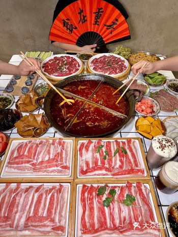 大竹林社区火锅老店排队王，土著严选哦️