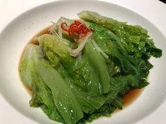 白灼罗马生菜-悦融琥珀·京鲁菜·海味珍品(西单店)