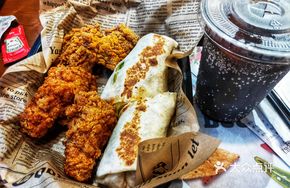 Supermodel Grilled Chicken Light Veggie Roll