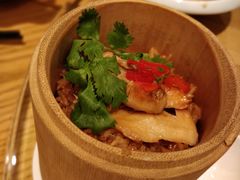 松茸香茅竹筒饭-若蘭慈·无国界素食料理(欢乐海岸店)