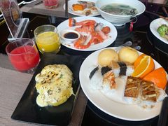-大中华希尔顿酒店-念自助餐·海南美食·三文鱼