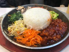 石板牛肉饭-釜山美食韩国炸酱面(长大店)