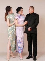 -时光纪亲子全家福照相馆(静安店母女写真父母纪念照)
