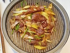经典葱爆小羔羊肉-悦融·京鲁菜·露台花园(安定门店)
