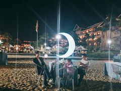 -亚龙湾希尔顿自助餐厅·海鲜·烧烤·沙滩BBQ·现场乐队