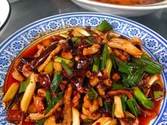 宫爆板筋。-乖乖佳花园山庄·私房菜(阿哈湖公园店)