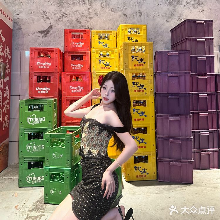 渝北新开的大排档!辣妹聚集地!🔥