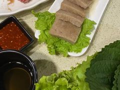 自制黄花鱼饼-阿泽禧烤肉(民兴花园店)