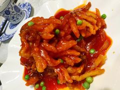 宫廷菊花鱼-京味民福烤鸭店(建设四马路店)